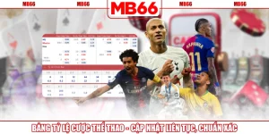 Bảng Tỷ Lệ Cược Thể Thao - Cập Nhật Liên Tục, Chuẩn Xác